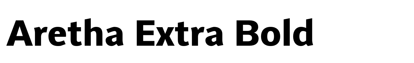 Aretha Extra Bold